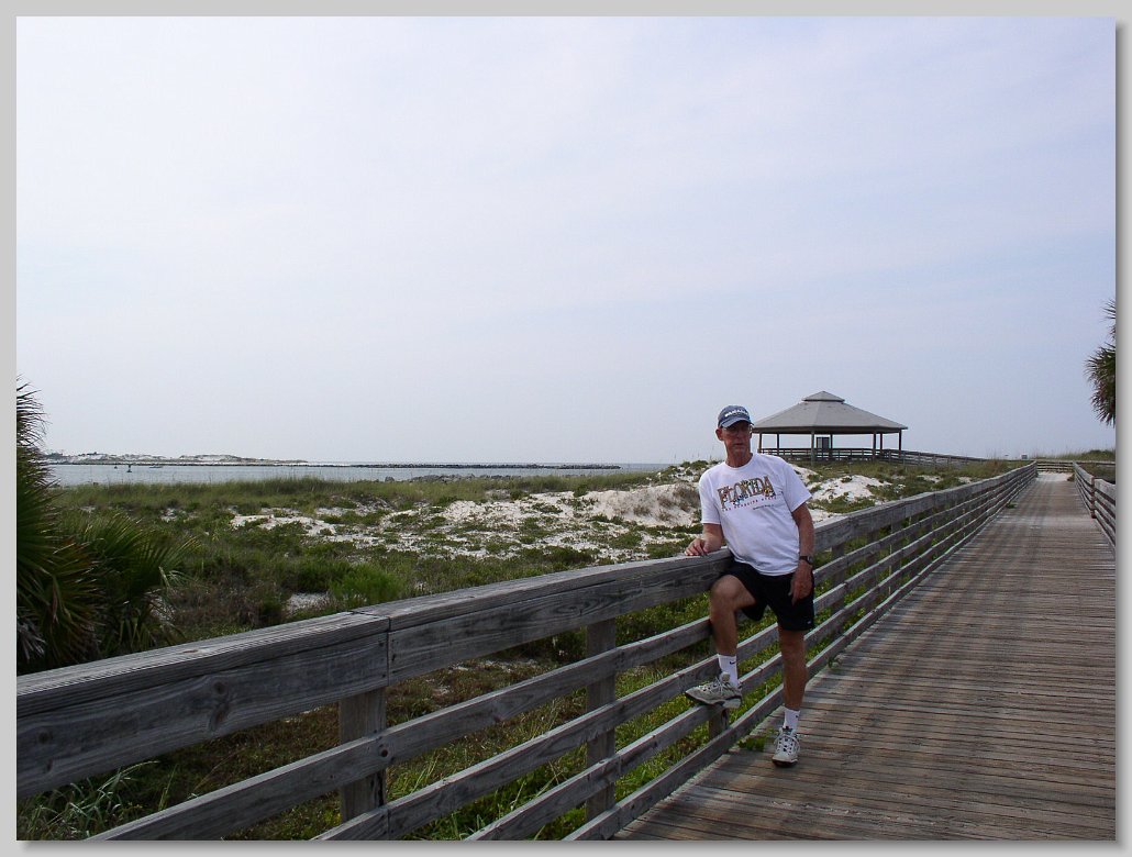 St Andrews State Park - shell Island