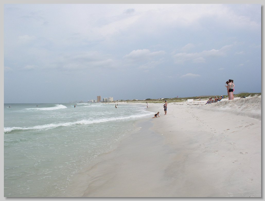 St Andrews State Park - shell Island