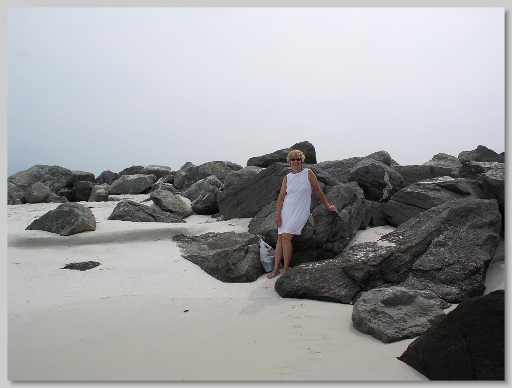 St Andrews State Park - shell Island