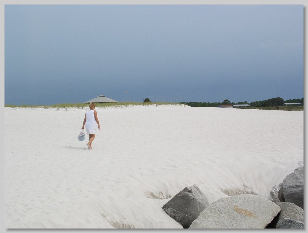 St Andrews State Park - shell Island