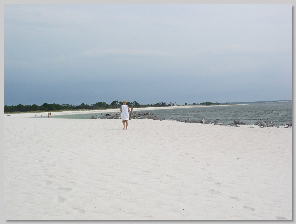 St Andrews State Park - shell Island