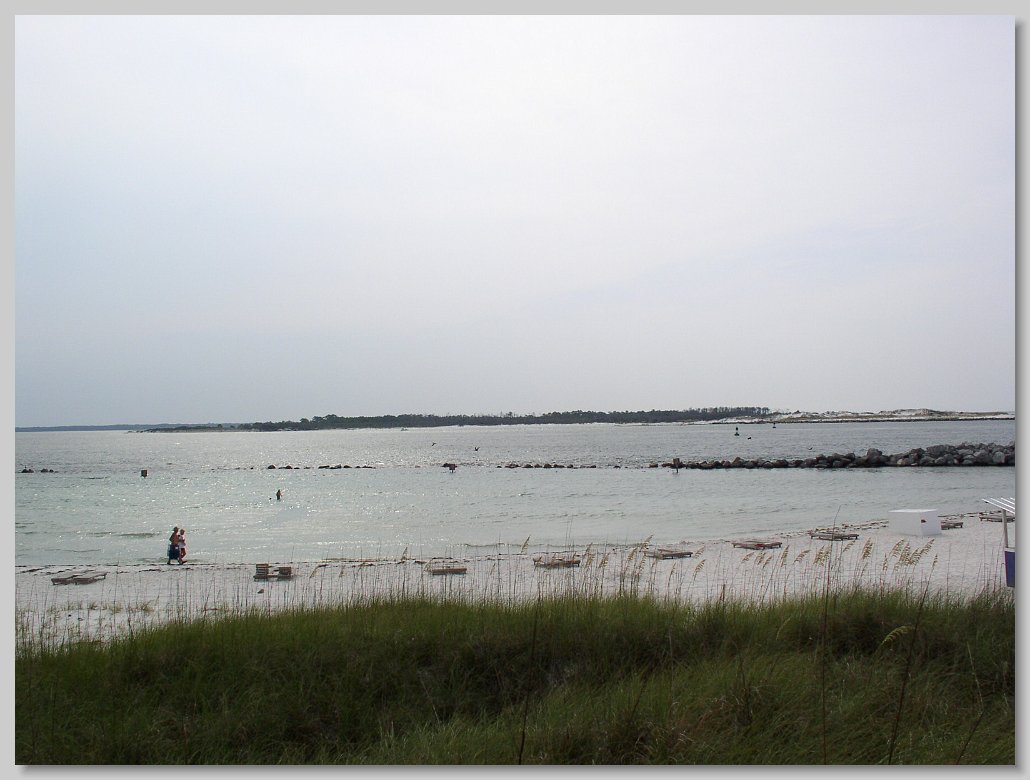 St Andrews State Park - shell Island