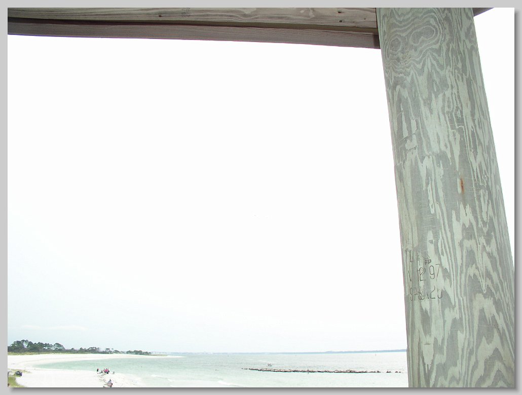 St Andrews State Park - shell Island