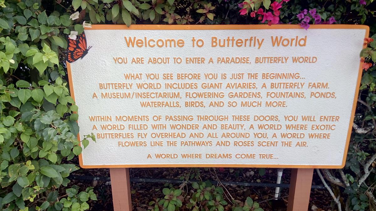 Miami Butterfly World